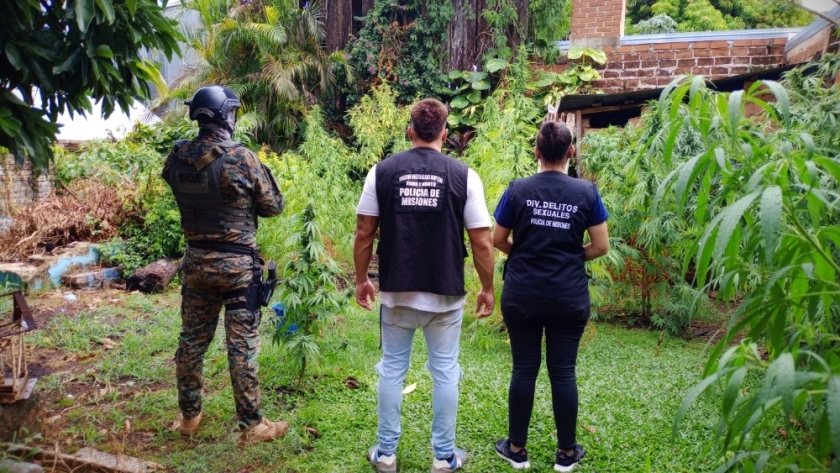 Misiones firme en la lucha contra el narcotráfico