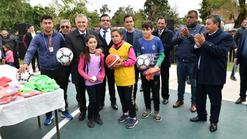 El Bracho y El Cevilar sumó un complejo polideportivo y contará con un Centro de Monitoreo