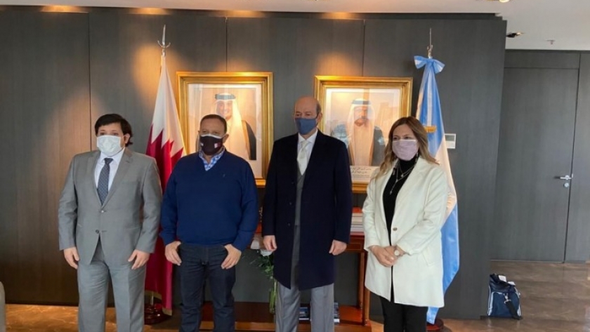 El Gobierno Provincial estrecha lazos con el Estado de Qatar