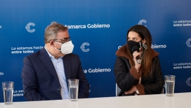Martínez llevó adelante una intensa agenda de trabajo en la provincia de Catamarca