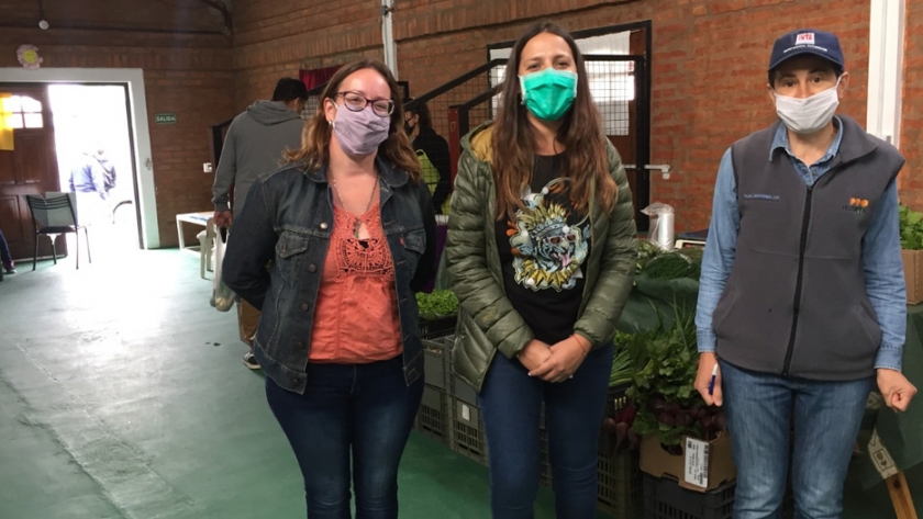 El Ministerio de Agricultura, Ganadería, Industria y Comercio acompañó la feria consuma Sarmiento