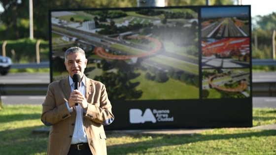 Megaobra: Jorge Macri anunció que la Ciudad hará un túnel vehicular y anillo peatonal que conectará el Bajo Belgrano con Aeroparque y el Río