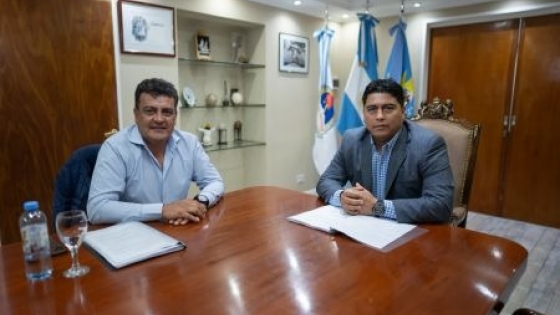 Vidal recibió el acompañamiento del diputado Gustavo “Kaky” González