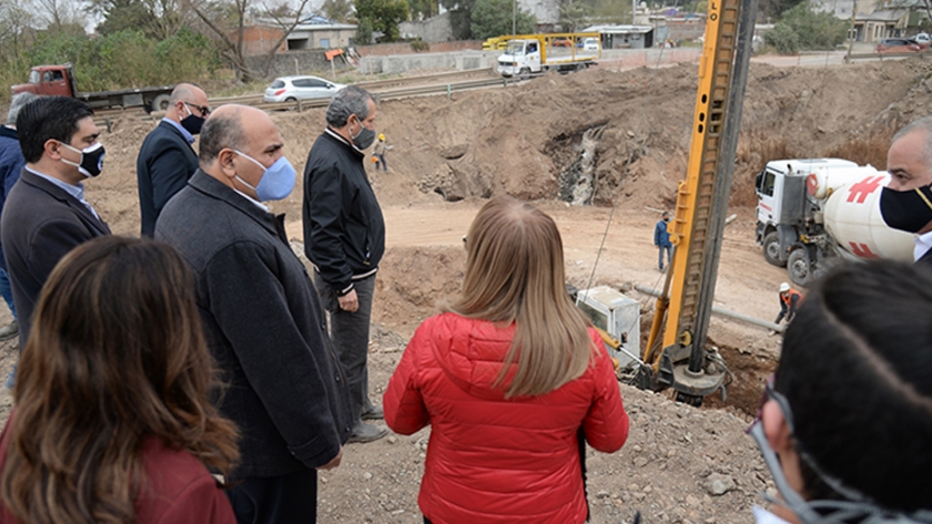 Con fondos provinciales, avanzan las obras sobre ruta 315