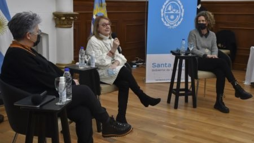 Alicia participó de la apertura de la capacitación sobre la Ley Micaela en Casa de Gobierno