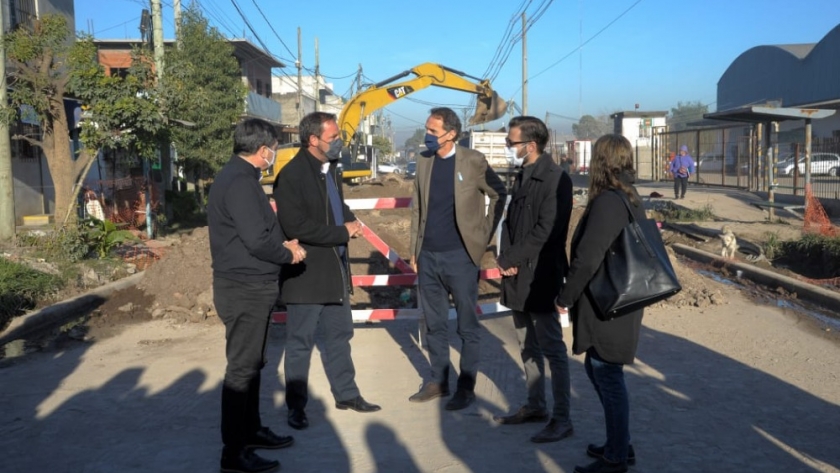 Buenos Aires: Katopodis recorrió obras en marcha en Escobar y Mercedes
