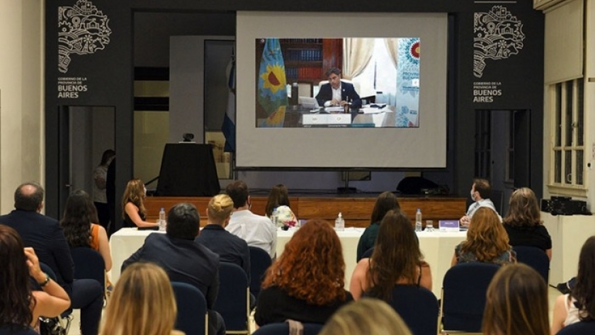 Kicillof presentó la Unidad de Género y Economía del Ministerio de Hacienda y Finanzas