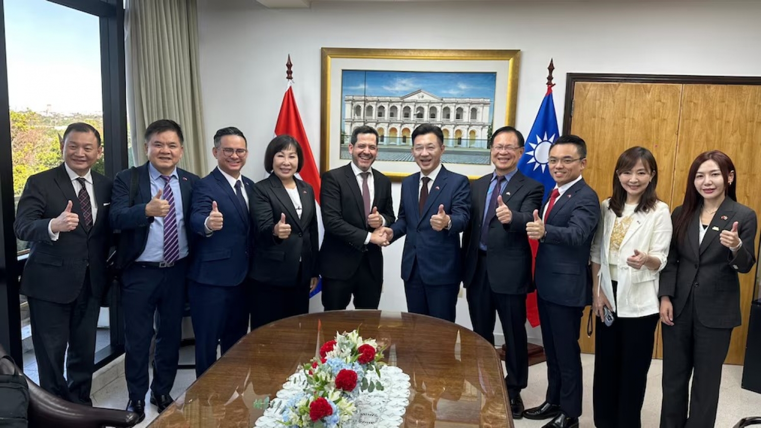 Taiwán refuerza en Paraguay su agenda ambiental y parlamentaria para consolidar la cooperación bilateral