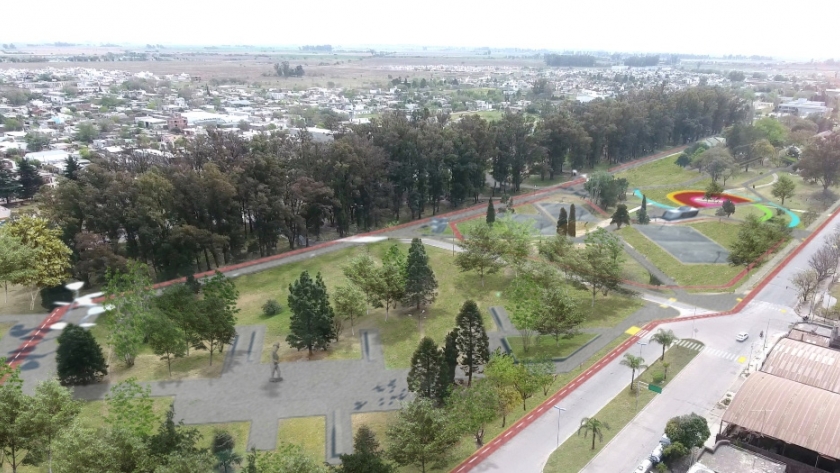 Villa María: Schiaretti firmó convenio para la continuidad de obras en el parque Pereira y Domínguez