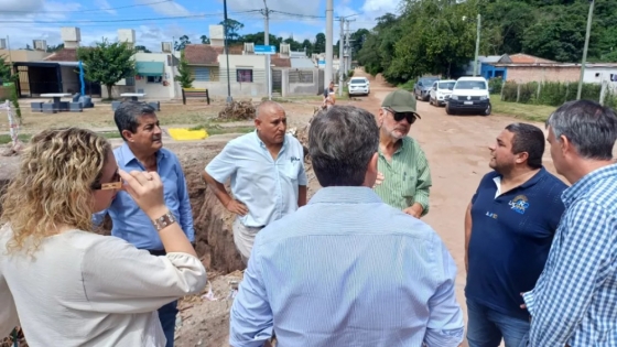 Metán reconstruye sus canales para mejorar el escurrimiento y proteger zonas productivas