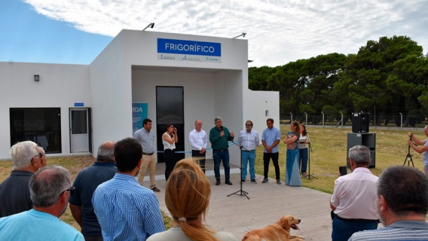 Javier Rodríguez inauguró un frigorífico que apuesta fuerte al desarrollo local