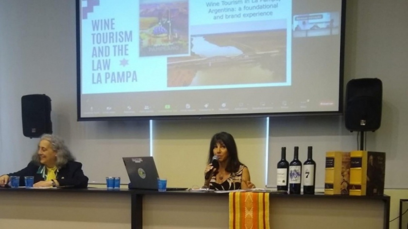 La Pampa expuso en el 1º Congreso Mundial de Enoturismo y Derecho
