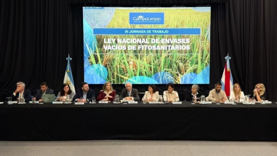 <Avanza la gestión ambiental en el agro: impulsan cambios en el manejo de envases de fitosanitarios