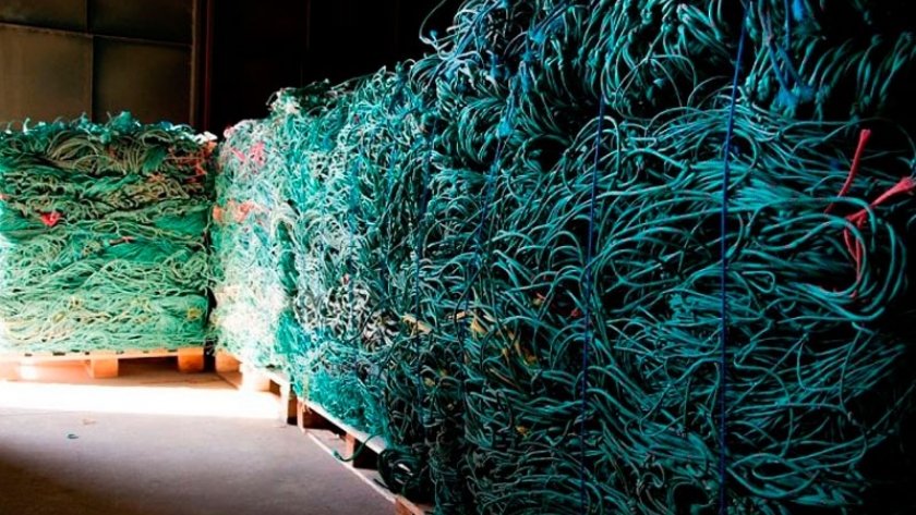 El plan para reciclar 200 toneladas de redes de pesca y evitar la contaminación del mar argentino