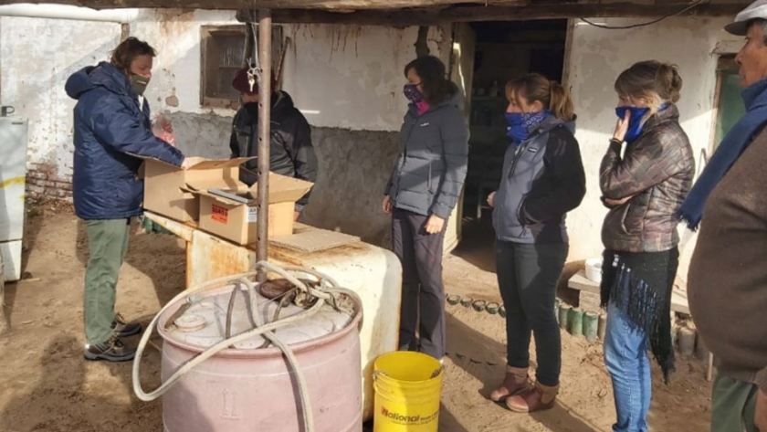 Entrega de boyeros solares