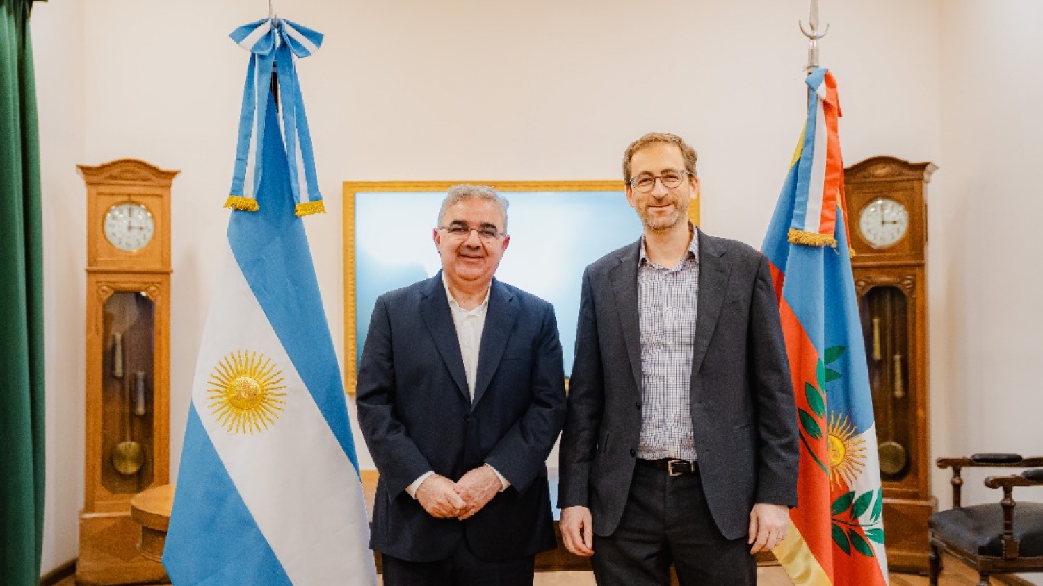 Raúl Jalil analizó con el BID obras clave para Catamarca