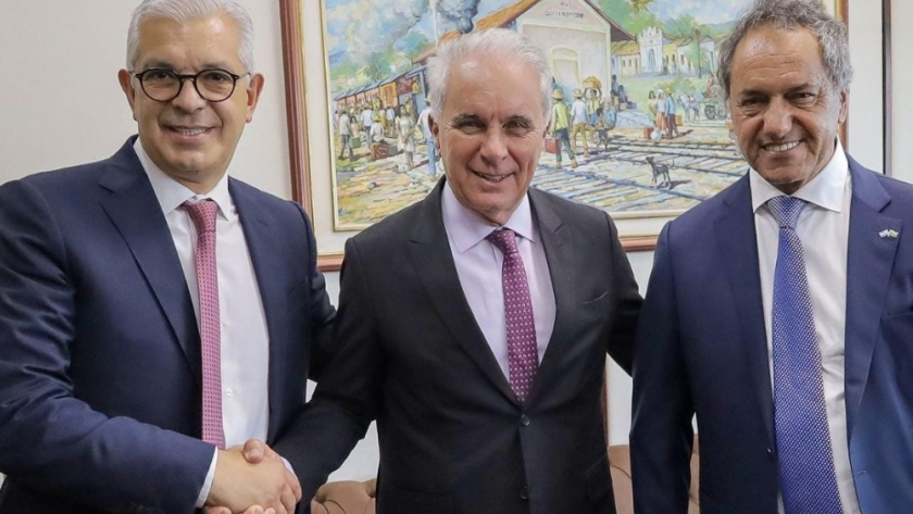 Julián Domínguez se reunió con el ministro de Agricultura de Brasil: 