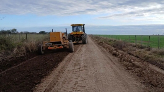 Los Juríes mejora sus caminos rurales con obras de alcantarillado y desagües