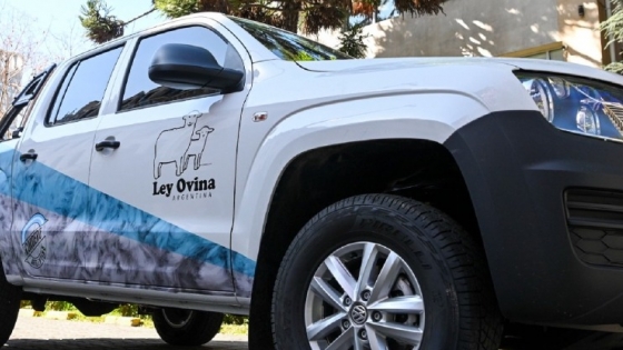 La provincia gestionó con Nación la adquisición de un vehículo destinado al fomento de la Ley Ovina