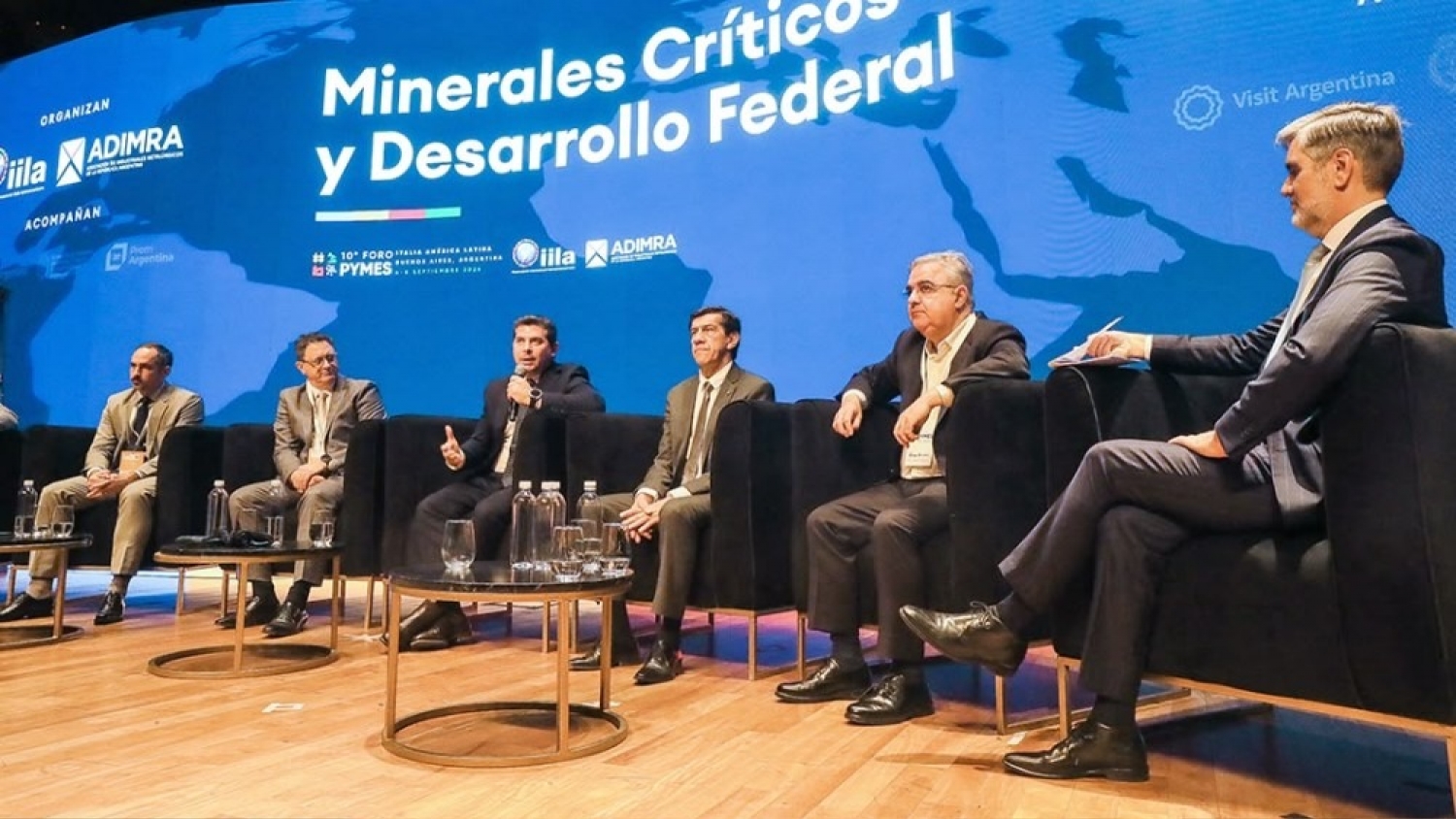 Orrego puso al cobre sanjuanino en el centro de las inversiones
