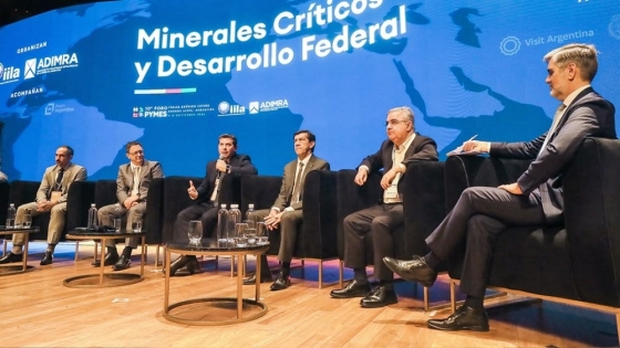 Orrego puso al cobre sanjuanino en el centro de las inversiones