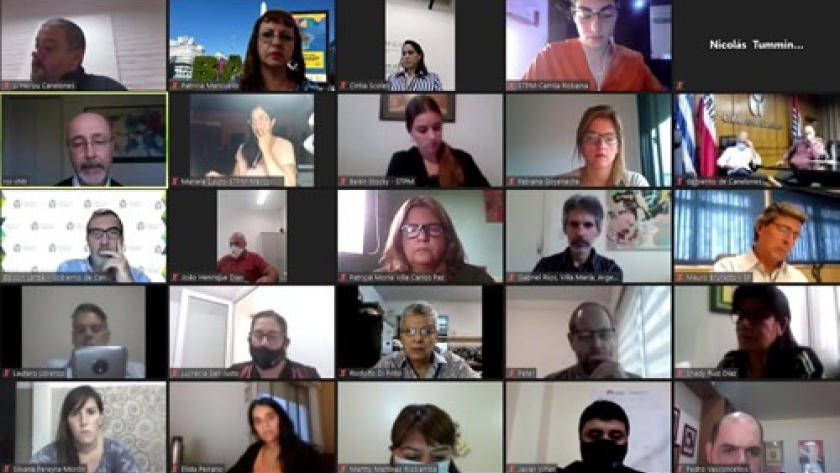 La UCPE participó en reunión de vicepresidencias de Mercociudades