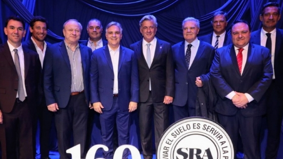 Llaryora celebró los 160 años de la Sociedad Rural Argentina y destacó el rol del campo como motor del interior