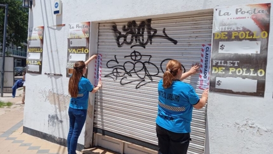 Se procedio a la clausura preventiva de una carnicería por mercadería en mal estado y no apta para el consumo