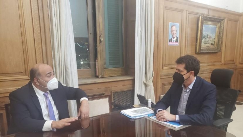 Manzur se reunió con 