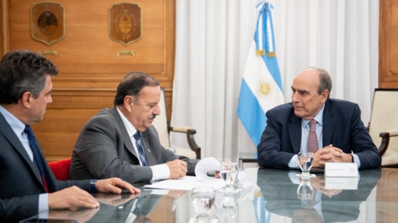 El gobernador Ricardo Quintela firmó un convenio con la Nación para reactivar la obra pública en La Rioja