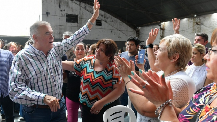 Jaldo compartió un encuentro con dirigentes en Central Norte