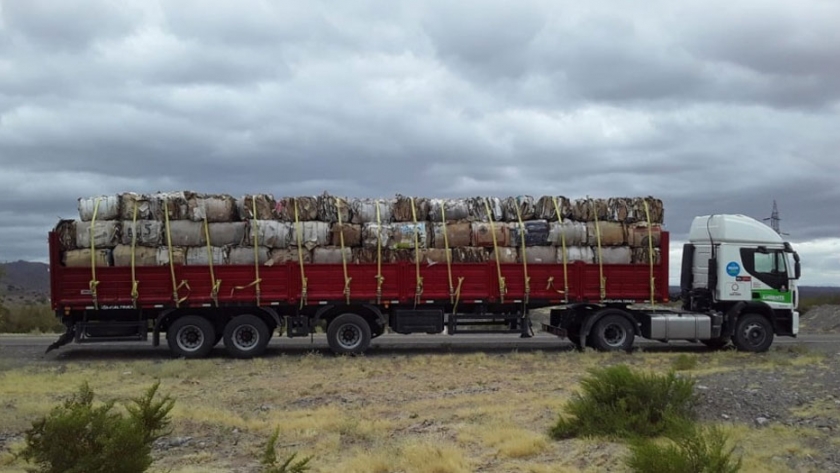 El Centro de Residuos de Calingasta transportó más de 16 mil kilos de materiales reciclables