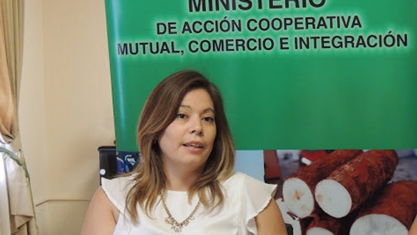 La ministra Karina Aguirre participó de teleconferencia con Mario Cafiero del INAES