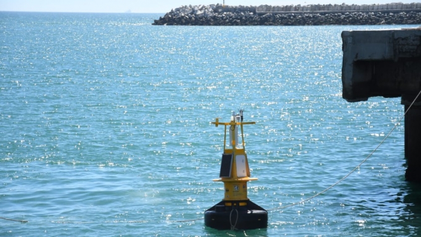 Provincia instaló boya oceanográfica en el Puerto de Comodoro Rivadavia