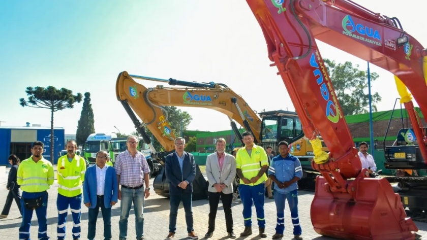 Agua Potable pone en funcionamiento nueva maquinaria