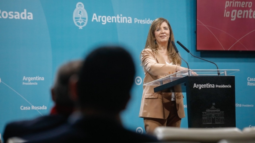 “La Argentina está creciendo y desarrollándose en el rumbo que todos y todas esperamos”, afirmó Cerruti