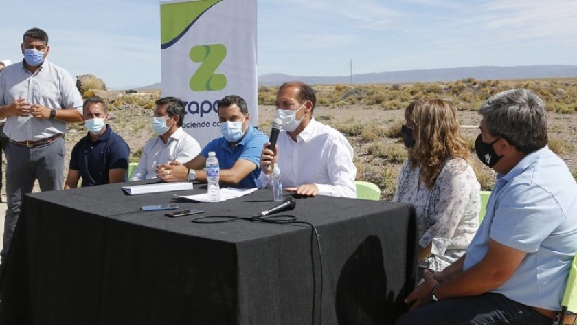 Gutiérrez participó de una jornada de trabajo en Zapala y anunció obras