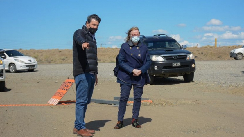 Destacaron las obras de mantenimiento vial en el barrio San Benito de Río Gallegos