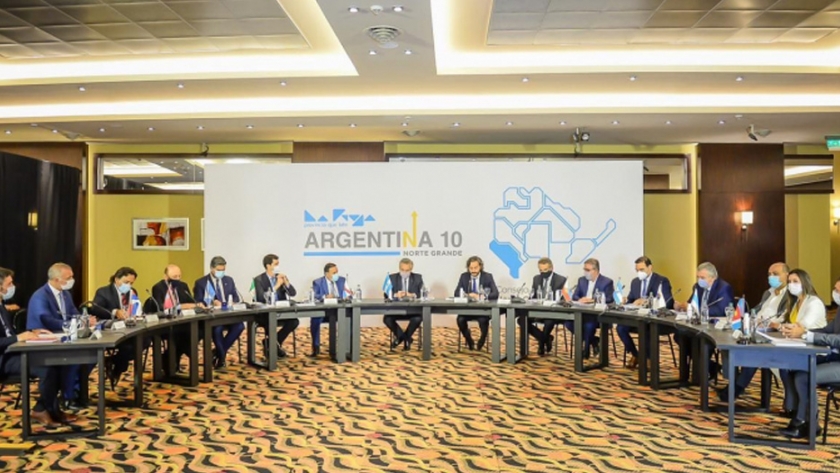Federalismo y asimetrías, ejes de la reunión de Fernández con los gobernadores del Norte Grande 