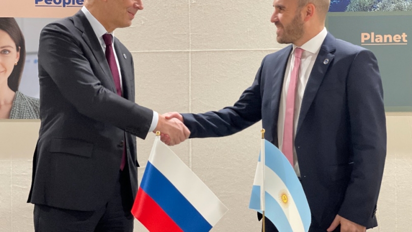Martín Guzmán se reunió en Roma con sus pares de Finanzas de Francia, Rusia y con el Comisionado de Asuntos Económicos y Financieros de la UE