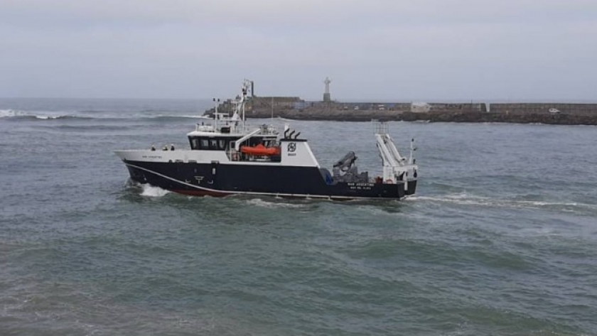 INIDEP evalúa juveniles de anchoíta durante el verano con el BIP Mar Argentino