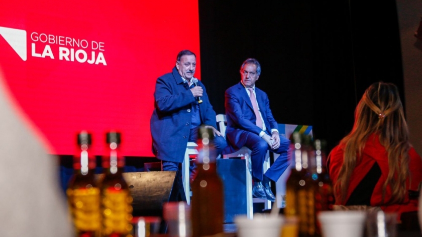 Daniel Scioli resaltó la decisión de Quintela de promover el intercambio comercial entre La Rioja y Brasil