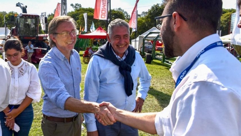 Bahillo en la Expo Todo Láctea: 