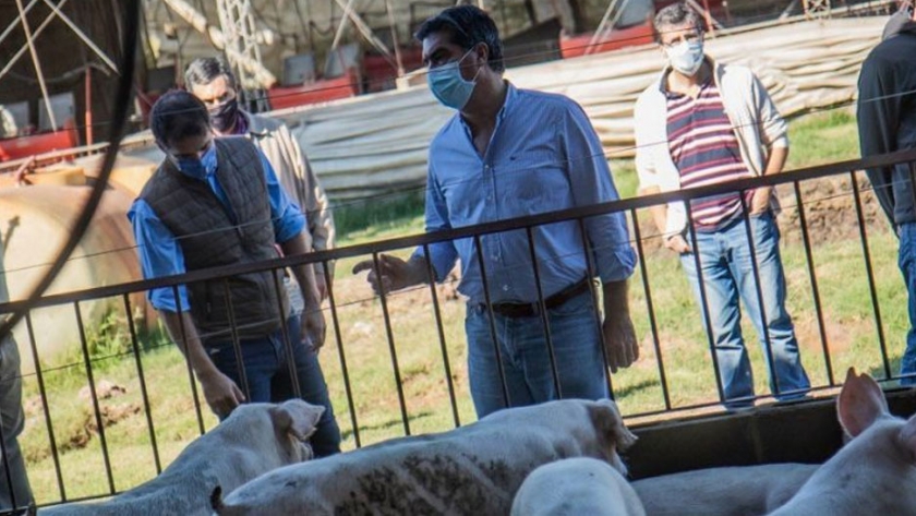 Capitanich: "Queremos que todos los productos que se consuman en una mesa chaqueña sean producidos en la provincia"