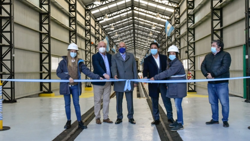 Línea Roca: la nueva nave de alistamiento para trenes de larga distancia permitirá acondicionar los trenes que tienen como destino Mar del Plata o Bahía Blanca