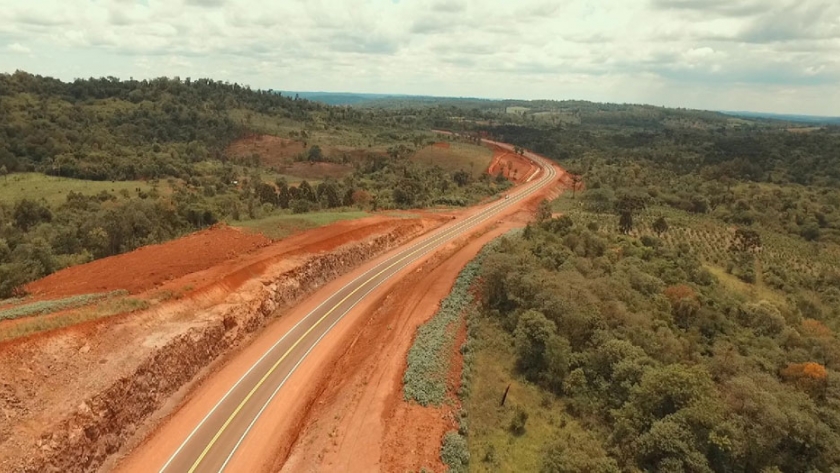 Misiones: terminamos el asfaltado total de la RN14