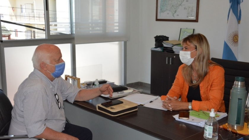La ministra Gabur y el senador Osella intercambiaron visiones de desarrollo