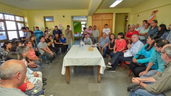 El intendente de Rojas mantiene agenda abierta en Carabelas y Rafael Obligado
