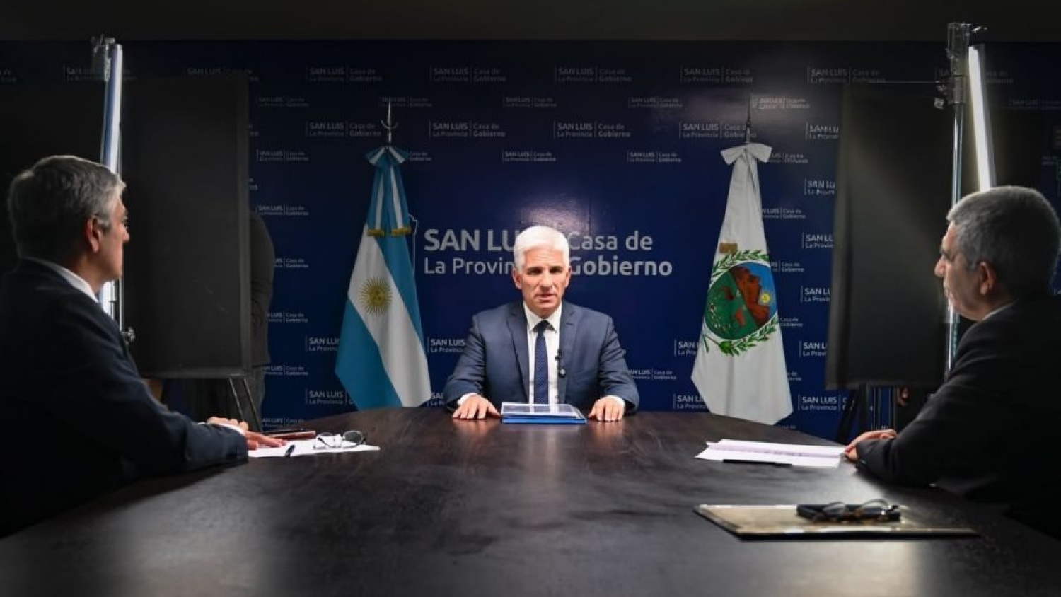 Poggi anunció un nuevo régimen para atraer inversiones y defendió su modelo de gestión basado en educación y empleo