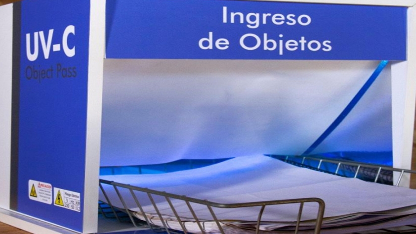 Emprendedor pampeano diseñó un dispositivo para esterilizar documentación con luz ultravioleta